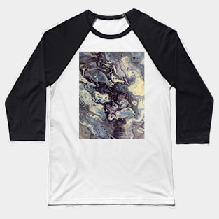 Abstract pouring Baseball T-Shirt